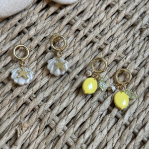 Boucles d'oreilles un air d’été 🍋