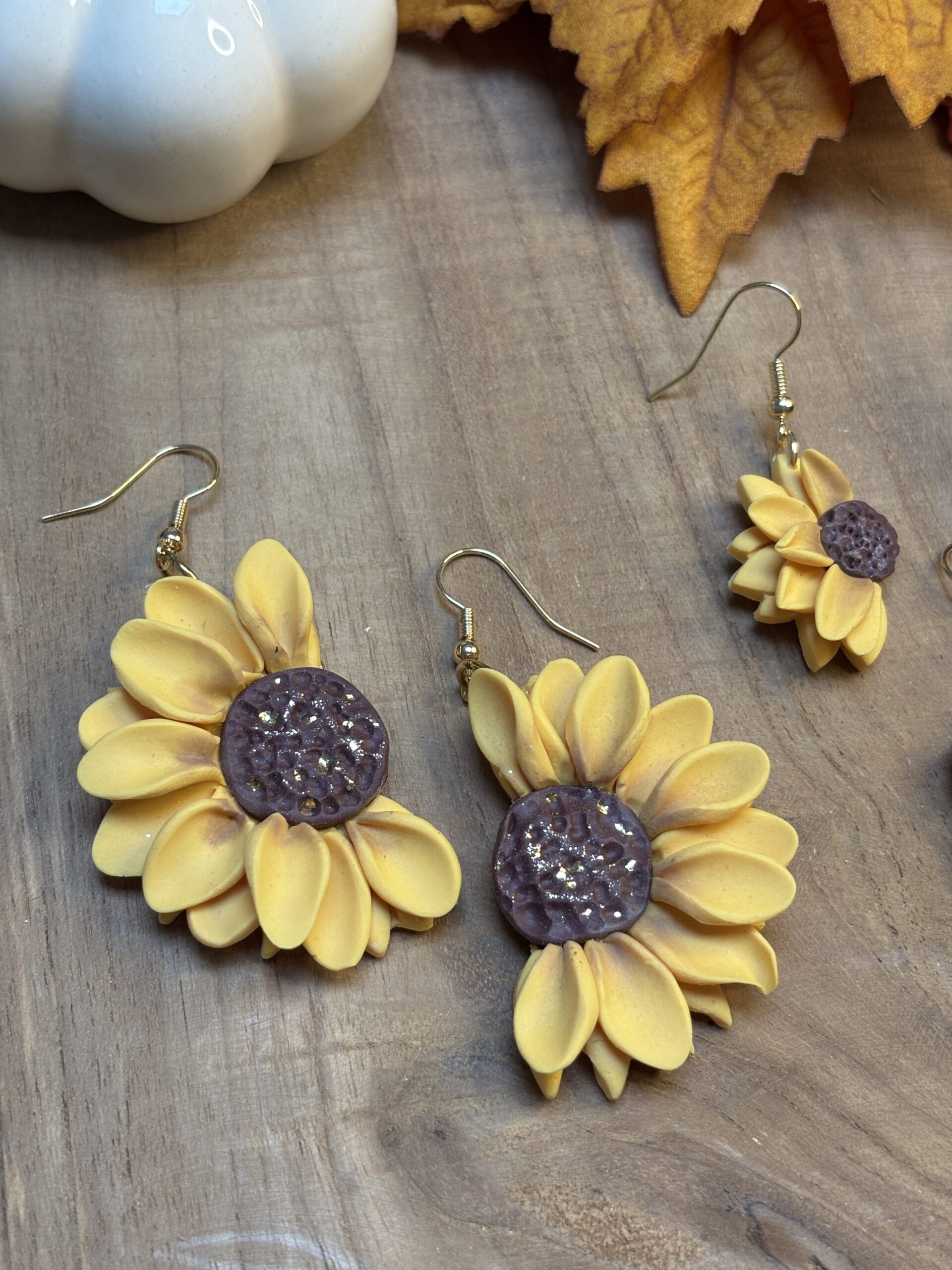 Boucles d'oreilles Tournesol 🌻 – Image 2