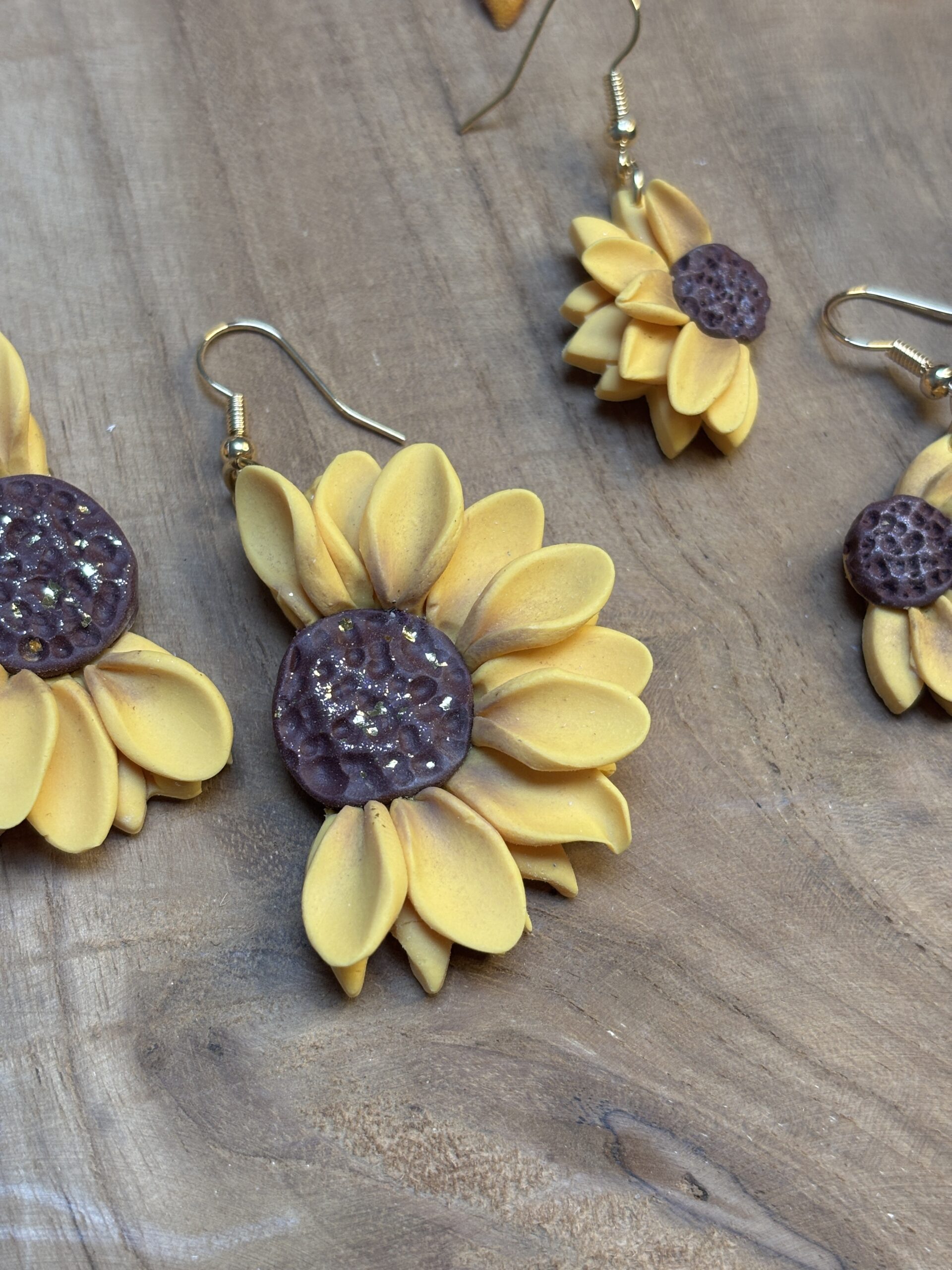 Boucles d'oreilles Tournesol 🌻 – Image 4