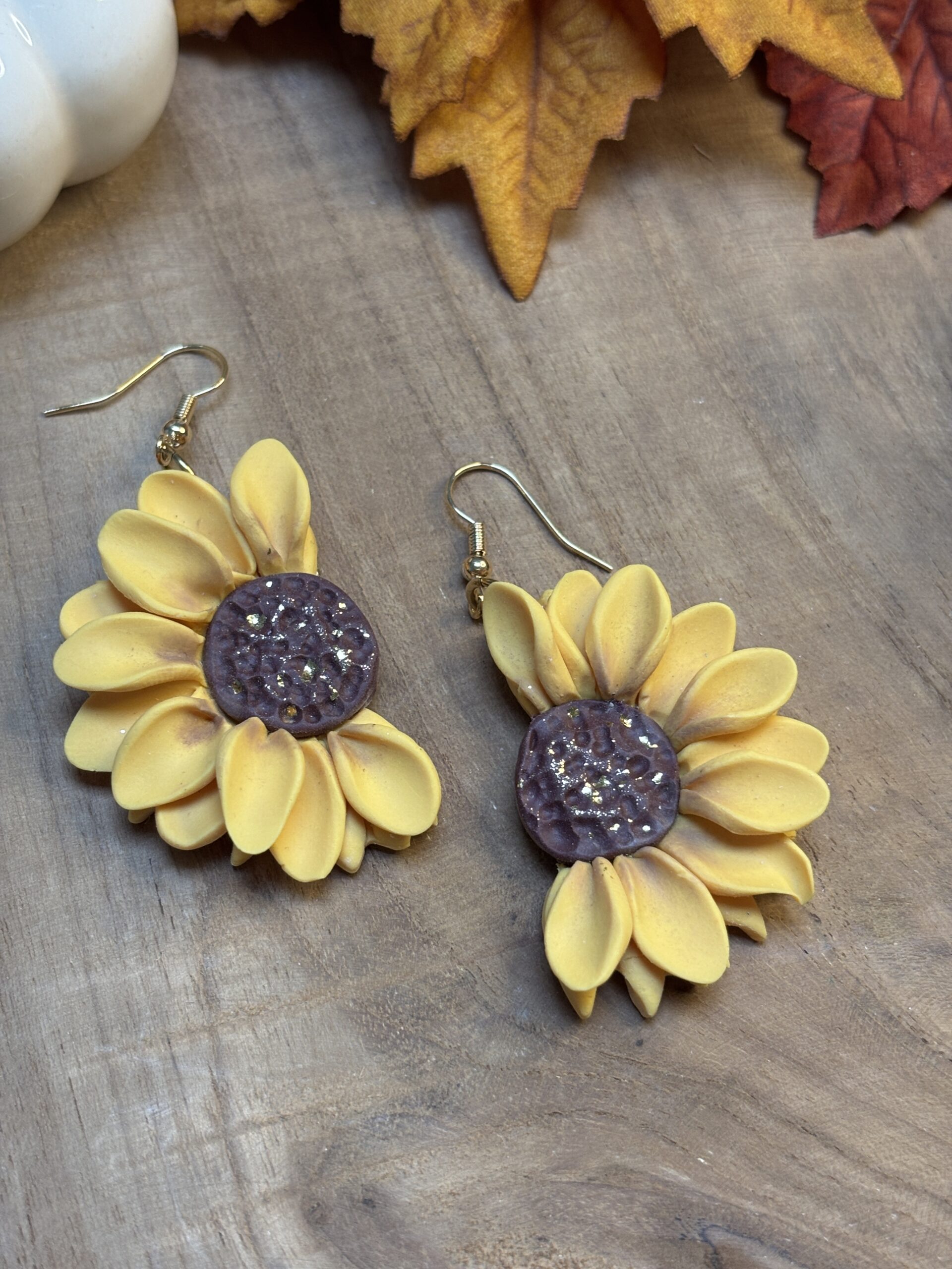 Boucles d'oreilles Tournesol 🌻 – Image 5