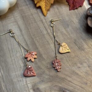 Boucles d'oreilles Feuilles d'Automne 🍂