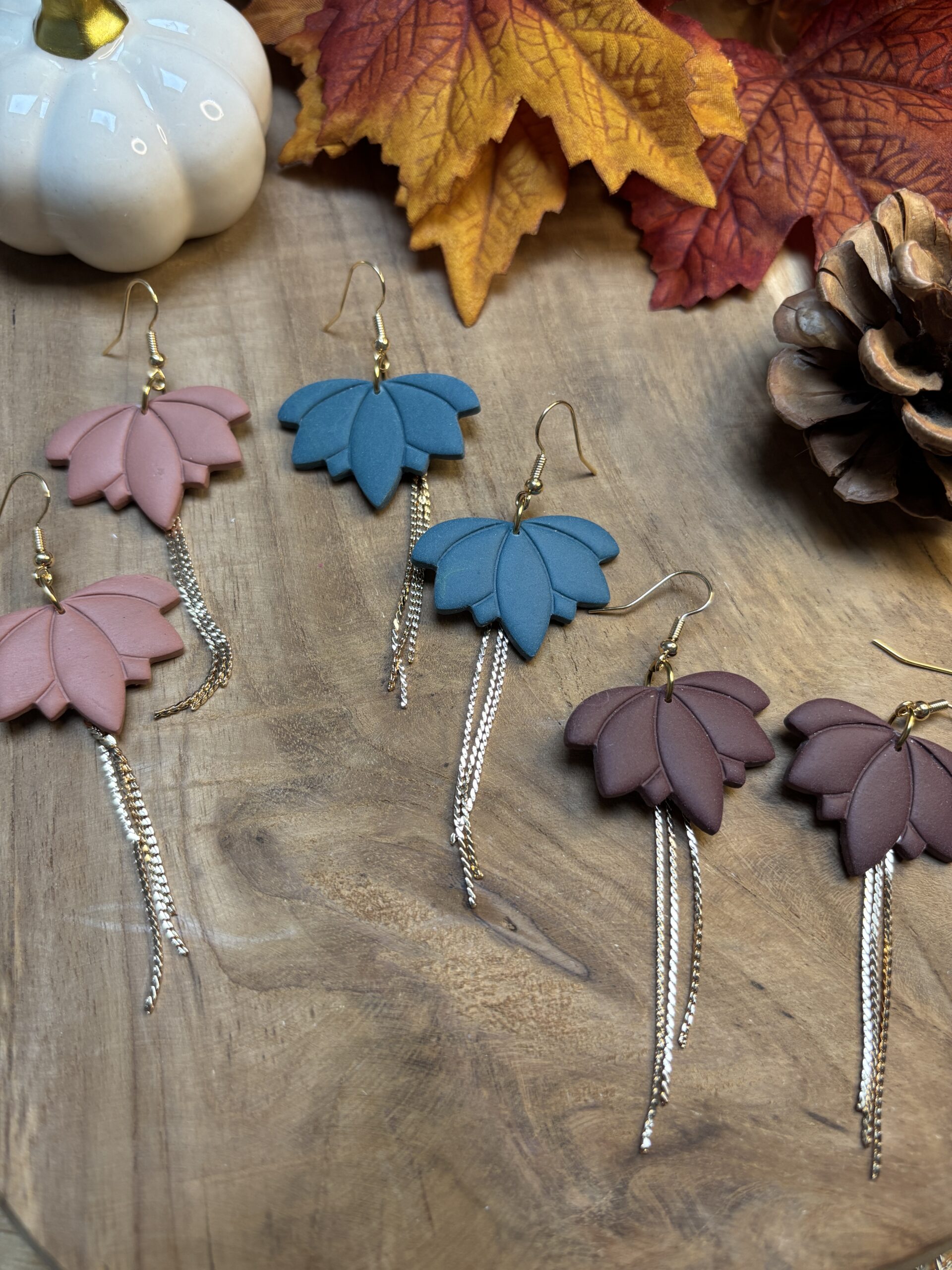 Boucles d'oreilles Elégance d'automne – Image 9