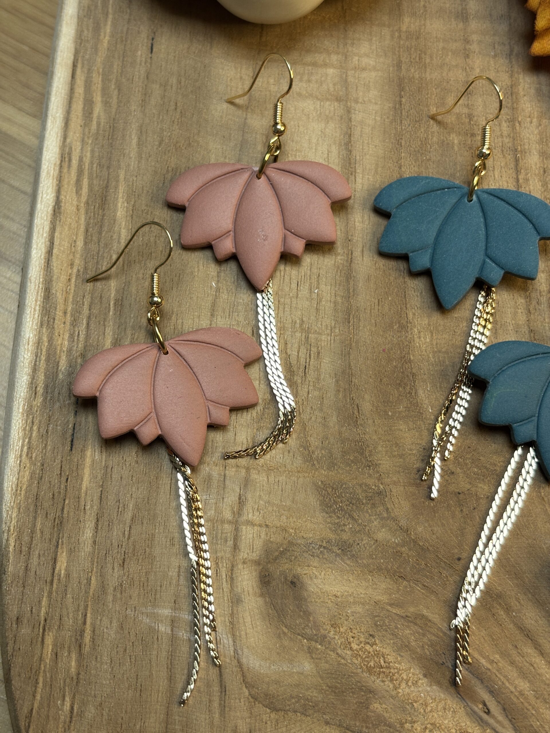 Boucles d'oreilles Elégance d'automne – Image 6
