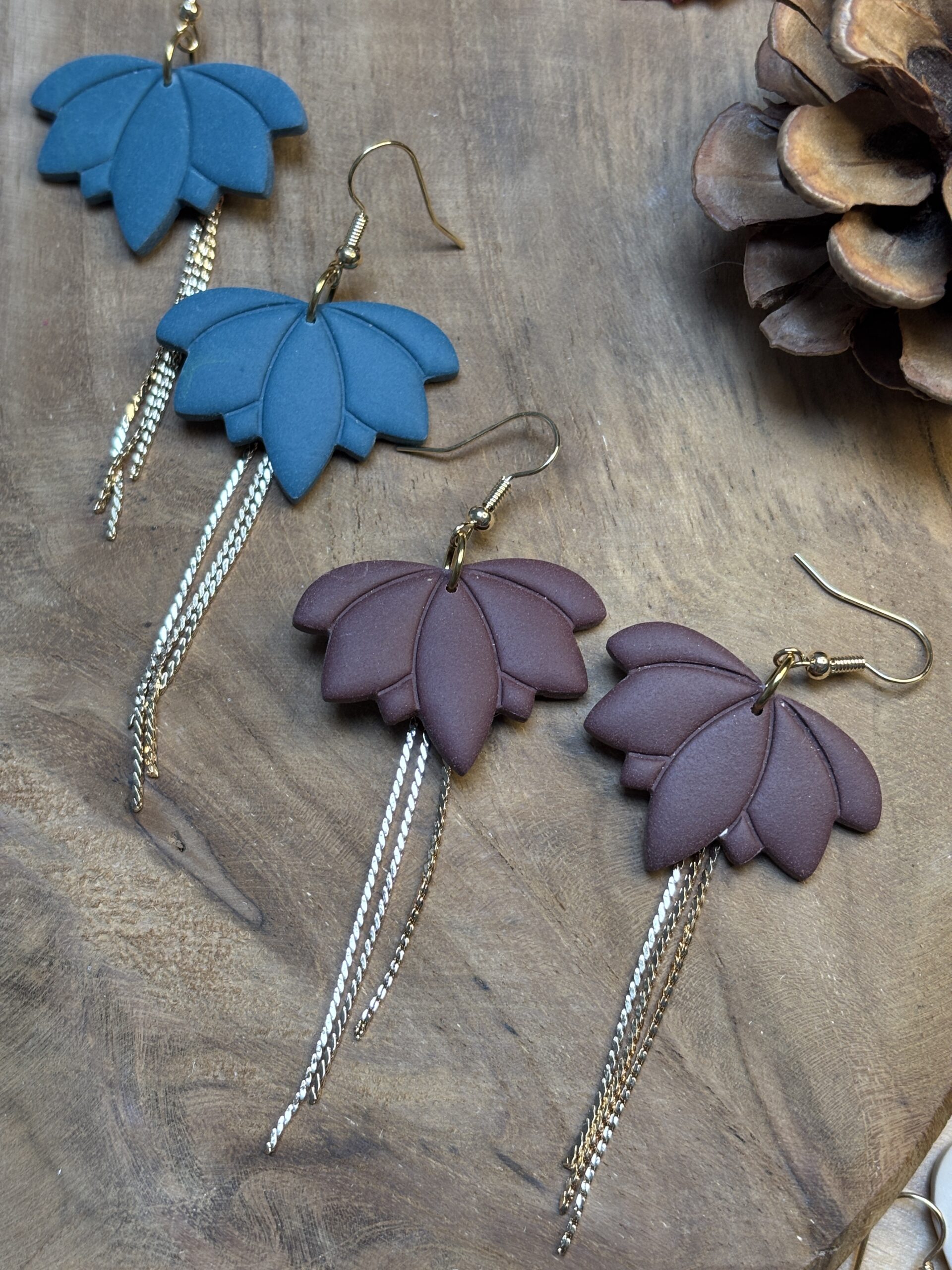 Boucles d'oreilles Elégance d'automne – Image 7