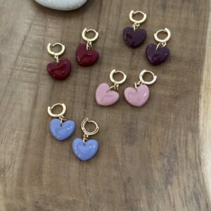 Mini boucles d'oreilles Cœur ❤️
