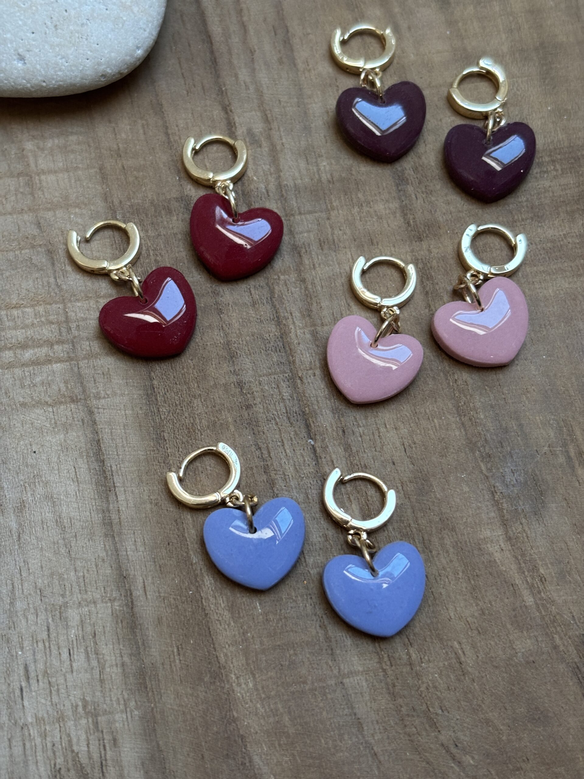 Mini boucles d'oreilles Cœur ❤️ – Image 2