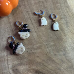 Mini boucles d'oreilles Halloween 👻